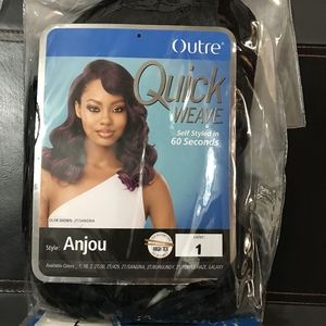 Black Half-Wig (big locks)